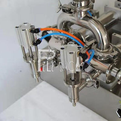 1000ml 반자동 공압 액체 페이스트 충전 기계