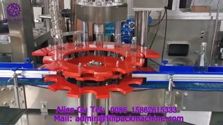 2211 J118 분할형 유리병 진공 충진 및 사이드 풀탭 캡핑 기계