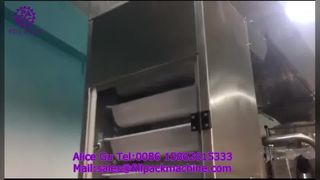 2284 J122 수직 필름 감기 가방 만들기 백 씰링 냉동 만두 포장 기계