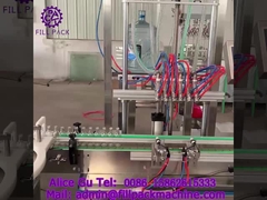 1975 L14 스플릿 자기 흐르는 유리 병 알루미늄 캡 6-1 채우고 밀폐 기계