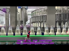 1993 J35 알루미늄 뚜?? 이 있는 유리 병을 채우고 밀폐하는 소아 우유 기계