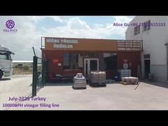 2031 J1 2025 터키 10000BPH 식초 충전 라인