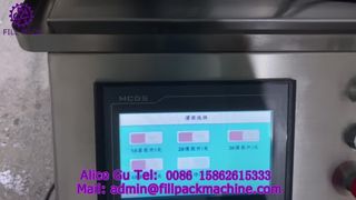 2219 M10 베네수엘라 4헤드 자동 피스톤 충전 기계