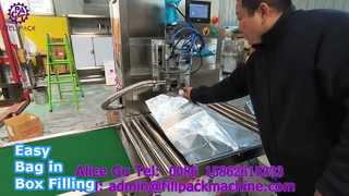 2109 L14 반자동 단일 헤드 Bag-in-Box 충진 및 밀봉 기계