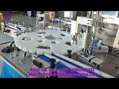 2187 M10 회전식 자동 이중열 병 공급, 충전 및 캡핑 기계