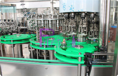유리병 충전물 기계 자동적인 주스/차 병에 넣는 충전물 기계 6000 - 8000BPH