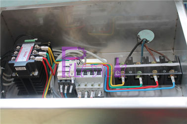 온도 조절기/순환 압착 공기 발동기를 가진 3000BPH 반 자동적인 레테르를 붙이는 기계