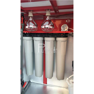 동전과 지폐 정제수 물병 자동 판매기 10L/Min 550W 0.5MPA