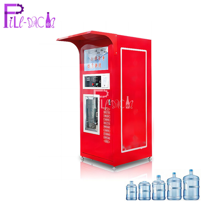 동전과 지폐 정제수 물병 자동 판매기 10L/Min 550W 0.5MPA