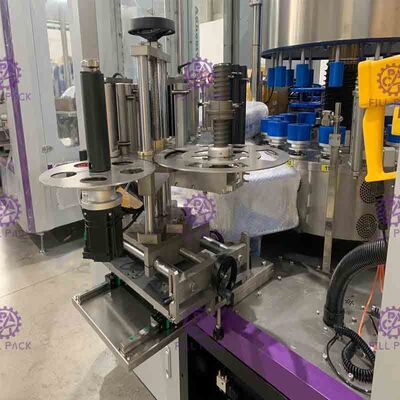 Champagne 유리병 레테르를 붙이는 기계 산업 수동 상표 기계