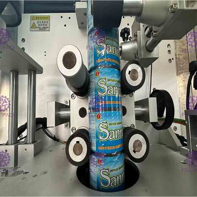 조정된 스테인리스 자동적인 레테르를 붙이는 기계 PLC 통제