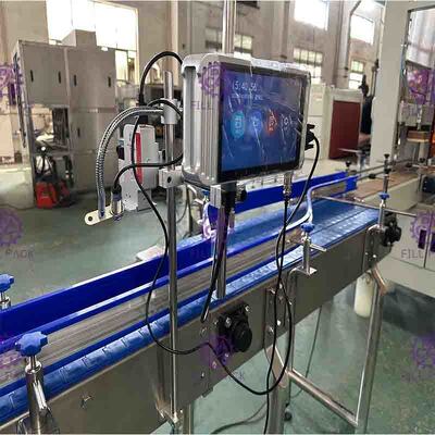 조정가능한 분사구를 가진 2개의 머리 120m/Min 잉크젯 날짜 코더 기계