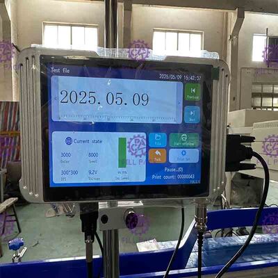 조정가능한 분사구를 가진 2개의 머리 120m/Min 잉크젯 날짜 코더 기계