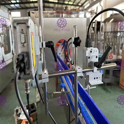 조정가능한 분사구를 가진 2개의 머리 120m/Min 잉크젯 날짜 코더 기계