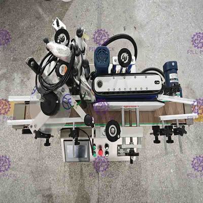 3000BPH 테이블 탑은 핫 포일 코딩으로 접착 스티커를 자동화했습니다