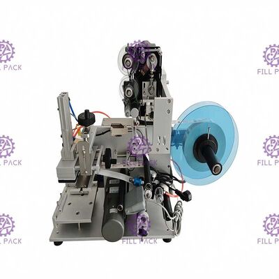 케케묵은 병 3 옆을 위한 접착 스티커 병 라벨태그기계 1800BPH 세미 오토매틱