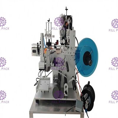 케케묵은 병 3 옆을 위한 접착 스티커 병 라벨태그기계 1800BPH 세미 오토매틱