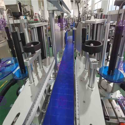 기계 레이블러 의장 라인 식물 시스템 대로 표시하는 몸 목 캡 병