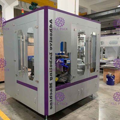 단일 라벨을 위한 회전형 셀프 접착제 스티커 맥주 유리병 라벨태그기계