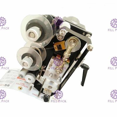 날짜와 스티커 라벨을 위한 세미 오토매틱 병 라벨태그기계가 프린터를 암호화합니다