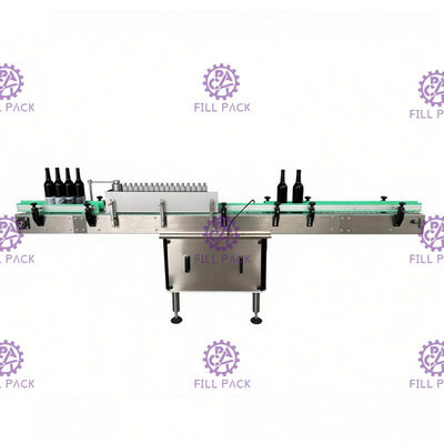 둥근 유리제 단지 자동적인 레테르를 붙이는 기계 고속 젖은 접착제