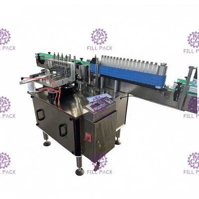 둥근 유리제 단지 자동적인 레테르를 붙이는 기계 고속 젖은 접착제