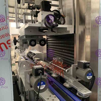 증기 발전기 9KW를 가진 고능률 유리병 레테르를 붙이는 기계