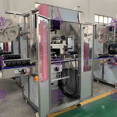 조정가능한 터치스크린을 가진 100-200BPM 주스 병 레테르를 붙이는 기계