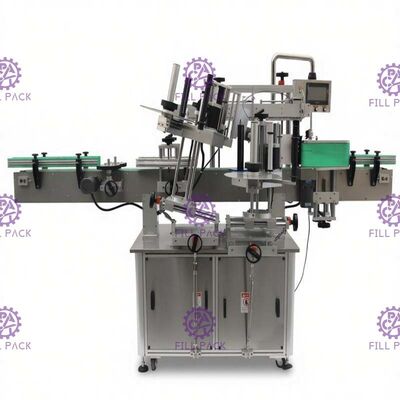 두 배는 레테르를 붙이는 기계 유리제 맥주 병 정확도를 위한 스티커 +/- 1mm 편들었습니다