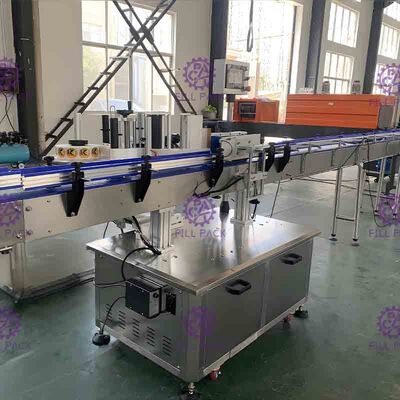 작은 라운드 보틀을 위한 1800bph 일 측면 점착성 라벨태그기계