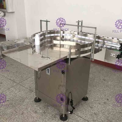 누산기 테이블/기계/장비/선/식물/체계를 받는 회전하는 병 수집가를 도십시오