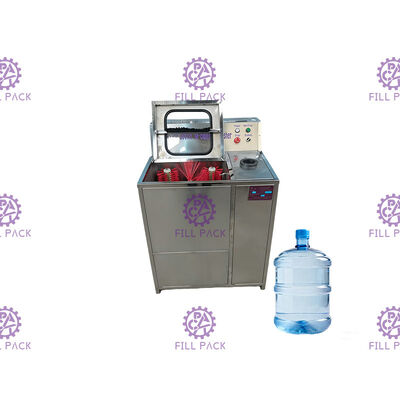 창문을 확인하는 것을 가진 5 갤런 세미 자동차 뚜껑 분리기 워터필링 기계