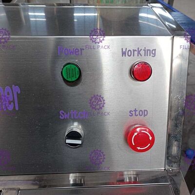 창문을 확인하는 것을 가진 5 갤런 세미 자동차 뚜껑 분리기 워터필링 기계