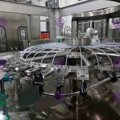 콜라는/플라스틱 병을 위한 청량 음료 채우는 선 5Kw 고속을 탄화시켰습니다