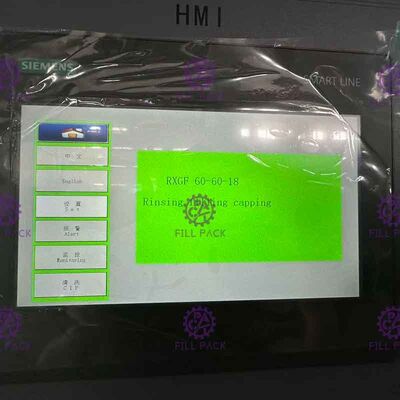 SUS316L 병 충진기 모노블록 3 in 1 탈 - 포밍 장치 설치