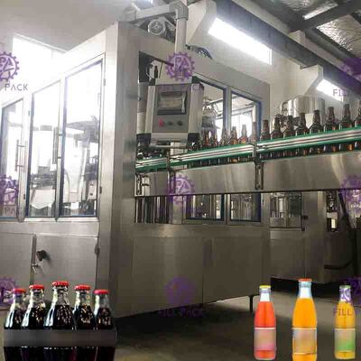 10000BPH 32헤드 크라운 커버 겸용 병 충진기