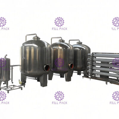 스테인리스 Ro 막 물처리 시스템, 물 정화기 기계