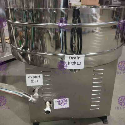 세미 자동차 린서와 3000BPH 유리 캔 물병 충전기