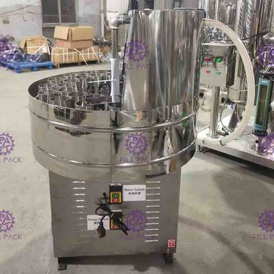 세미 자동차 린서와 3000BPH 유리 캔 물병 충전기