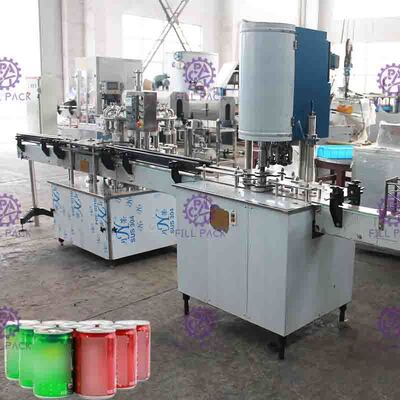 청량 음료 알루미늄 깡통 충전물 기계, 광고 방송은 바다표범 어업 장비 할 수 있습니다