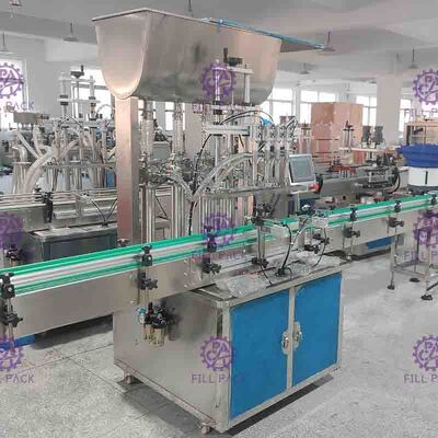 자동적인 피스톤 유형 액체 충전물 장비 케첩/마요네즈 6000 - 8000BPH