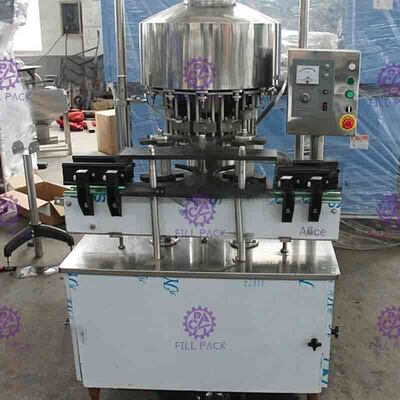 선형 병 충전물 기계 식용수 씻기, 충전물, 모자를 씌우는 기계