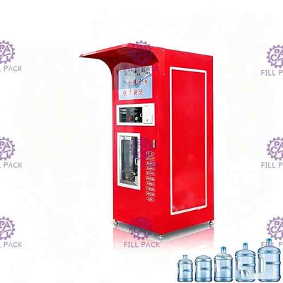 동전과 지폐 정제수 물병 자동 판매기 10L/Min 550W 0.5MPA