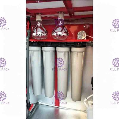 동전과 지폐 정제수 물병 자동 판매기 10L/Min 550W 0.5MPA
