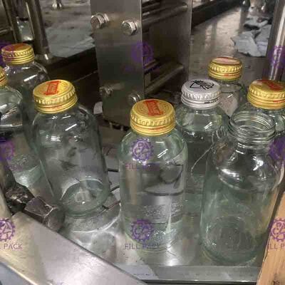 0.3L 고점성도 농축 과즙 충전기, 자동 뚜껑봉함기