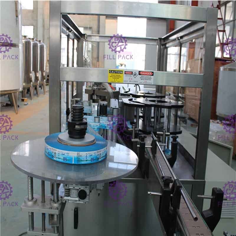 OPP 뜨거운 용해 접착제 애완 동물/플라스틱 물병 레테르를 붙이는 기계/장비/선/식물/체계/단위