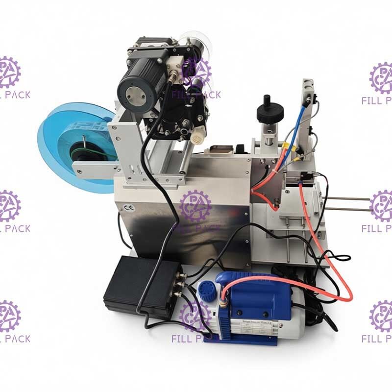 케케묵은 병 3 옆을 위한 접착 스티커 병 라벨태그기계 1800BPH 세미 오토매틱