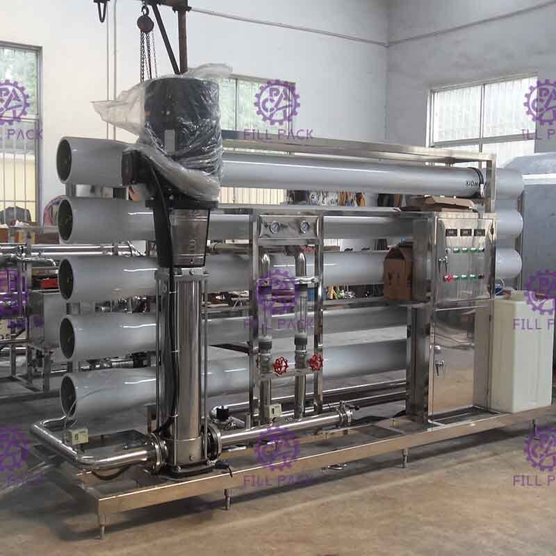 매우 12000 L/H 여과 물처리 시스템/역삼투 물 Ro 체계
