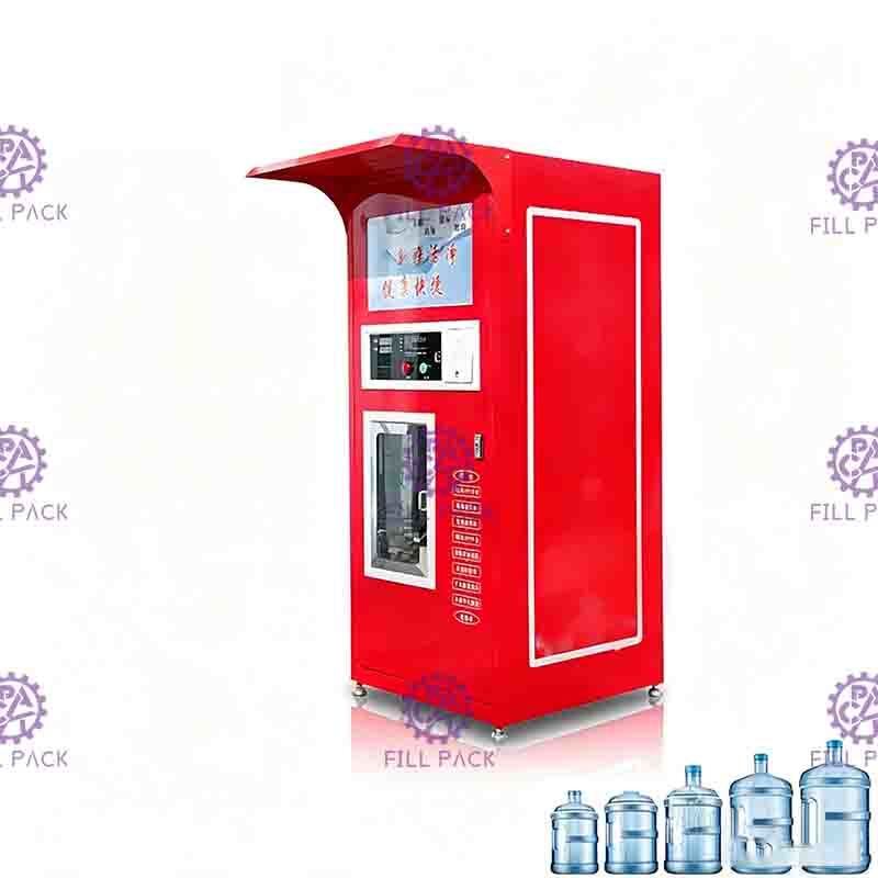 동전과 지폐 정제수 물병 자동 판매기 10L/Min 550W 0.5MPA